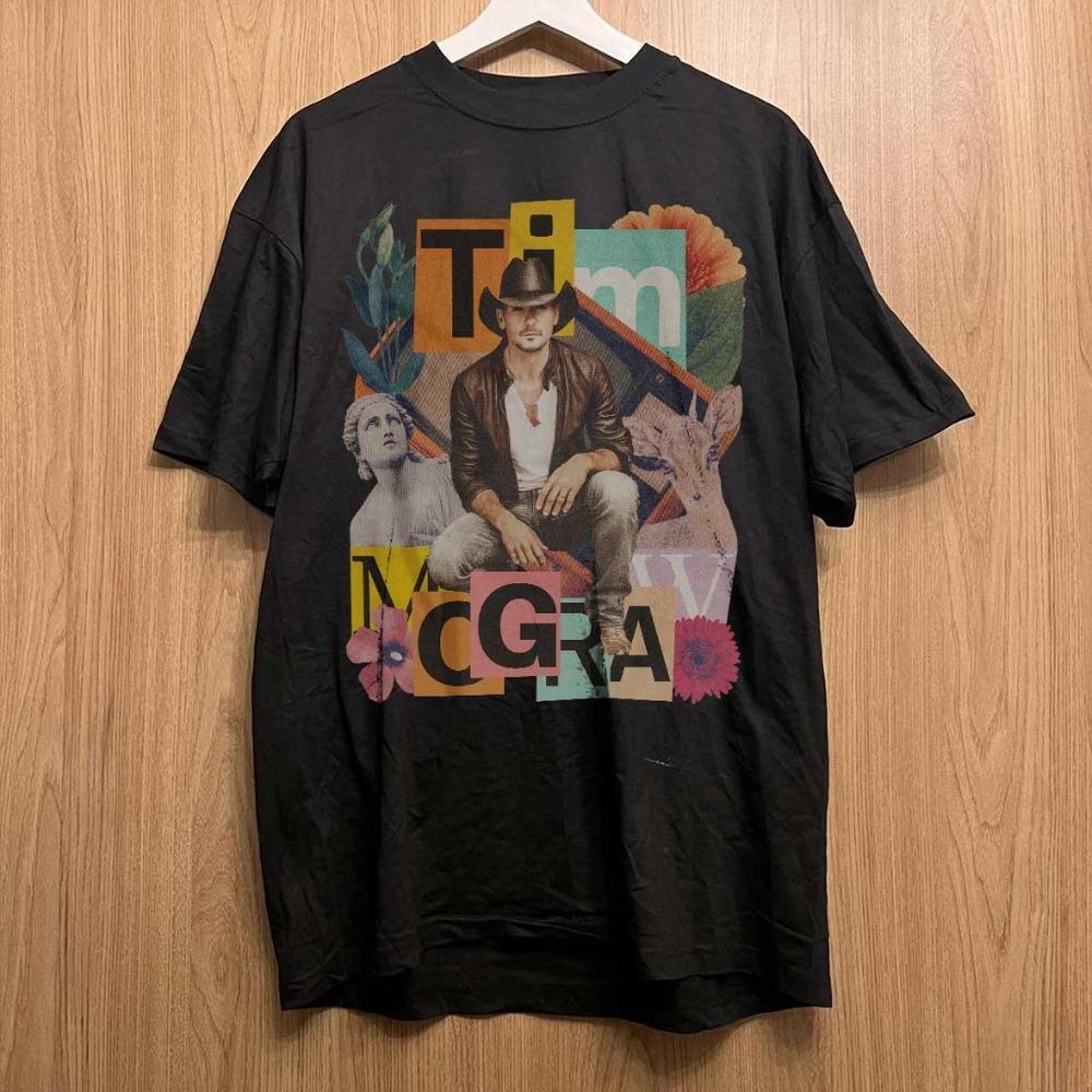 Tim Mcgraw - Unisex Black T-Shirt